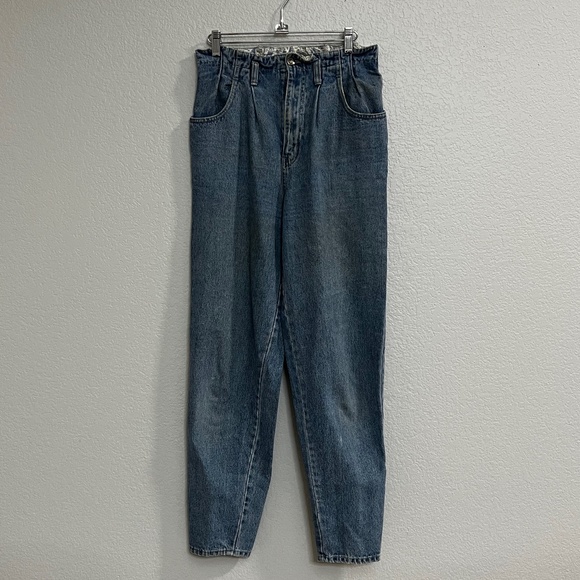 The Rose World Vintage Paper-bag Hi-Rise Jeans